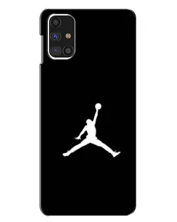 Чехол для Samsung Galaxy M31s с картинкой «Jordan Silhouette» Чехол для Samsung Galaxy M31s с картинкой «Jordan Silhouette»