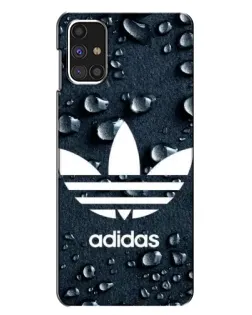Чехол для Samsung Galaxy M31s с картинкой «Adidas Trefoil Blue» Чехол для Samsung Galaxy M31s с картинкой «Adidas Trefoil Blue»