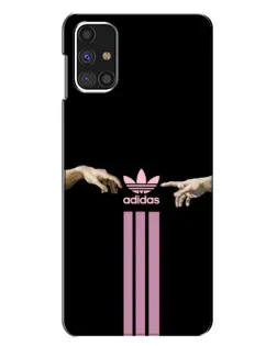 Чехол для Samsung Galaxy M31s с картинкой «Adidas Hands» Чехол для Samsung Galaxy M31s с картинкой «Adidas Hands»