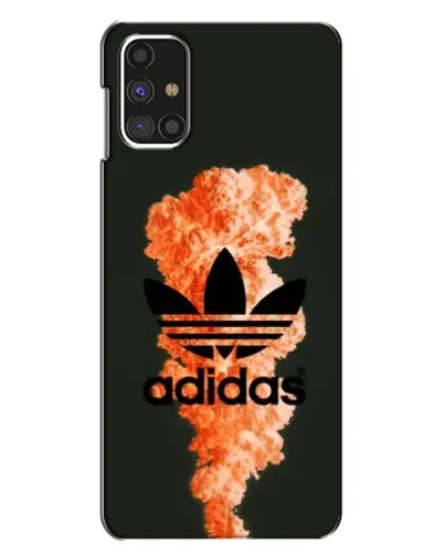 Чехол для Samsung Galaxy M31s с картинкой «Оранжевый дым Adidas» Чехол для Samsung Galaxy M31s с картинкой «Оранжевый дым Adidas»