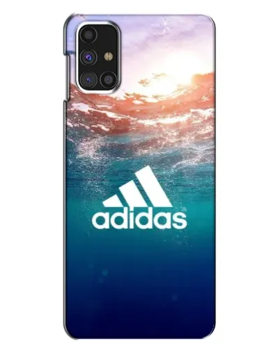 Чехол для Samsung Galaxy M31s с картинкой «Океанская глубина адидас» Чехол для Samsung Galaxy M31s с картинкой «Океанская глубина адидас»