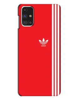 Чехол для Samsung Galaxy M31s с картинкой «Красный минимализм Adidas» Чехол для Samsung Galaxy M31s с картинкой «Красный минимализм Adidas»