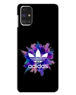 Чехол для Samsung Galaxy M31s с картинкой «Взрыв красок Adidas»