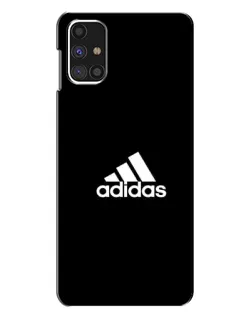 Чехол для Samsung Galaxy M31s с картинкой «Черная классика Adidas»