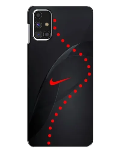 Чехол для Samsung Galaxy M31s с картинкой «Абстрактный дизайн Nike»