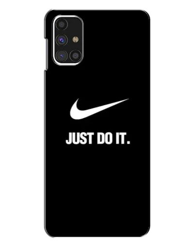 Чехол для Samsung Galaxy M31s с картинкой «Классический принт Nike»