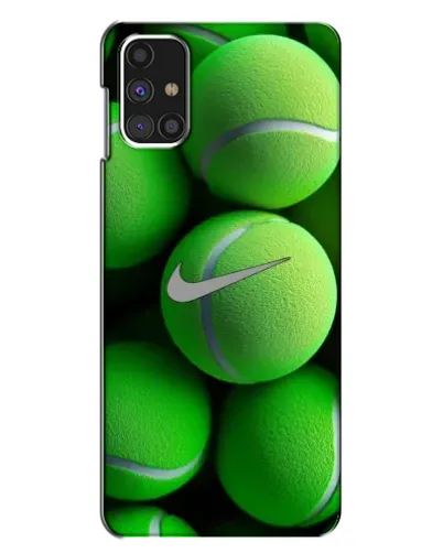 Чехол для Samsung Galaxy M31s с картинкой «Теннисные мячи Найк»