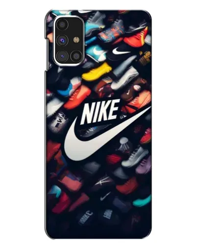 Чехол для Samsung Galaxy M31s с картинкой «Коллекция кроссовок Nike»