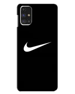 Чехол для Samsung Galaxy M31s с картинкой «Минималистический Найк»