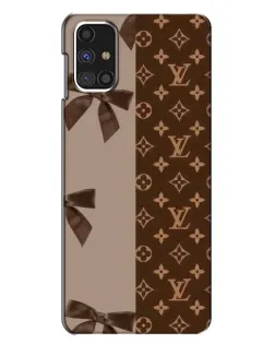 Чехол для Samsung Galaxy M31s с картинкой «Louis Vuitton — банты»