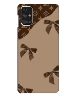 Чехол для Samsung Galaxy M31s с картинкой «LV — кофейный атлас»