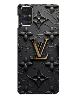 Чехол для Samsung Galaxy M31s с картинкой «Кожаная текстура LV»
