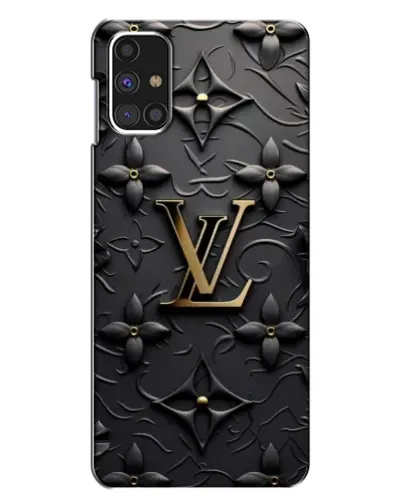 Чехол для Samsung Galaxy M31s с картинкой «Кожаная текстура LV»