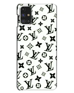 Чехол для Samsung Galaxy M31s с картинкой «Монохромный хаос LV»