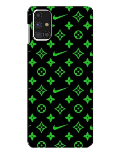 Чехол для Samsung Galaxy M31s с картинкой «Неоновый принт LV»