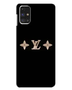 Чехол для Samsung Galaxy M31s с картинкой «Louis Vuitton — минимализм»