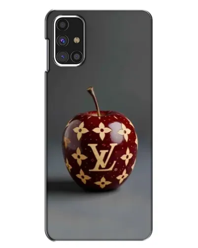 Чехол для Samsung Galaxy M31s с картинкой «Красное яблоко LV»