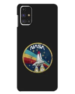 Чехол для Samsung Galaxy M31s с картинкой «NASA — эмблема миссии» Чехол для Samsung Galaxy M31s с картинкой «NASA — эмблема миссии»