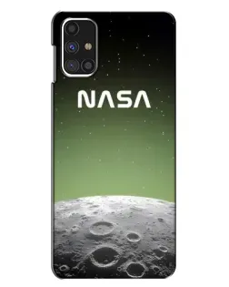 Чехол для Samsung Galaxy M31s с картинкой «NASA — лунный градиент» Чехол для Samsung Galaxy M31s с картинкой «NASA — лунный градиент»