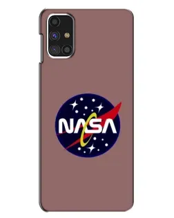 Чехол для Samsung Galaxy M31s с картинкой «NASA — ретро космос» Чехол для Samsung Galaxy M31s с картинкой «NASA — ретро космос»