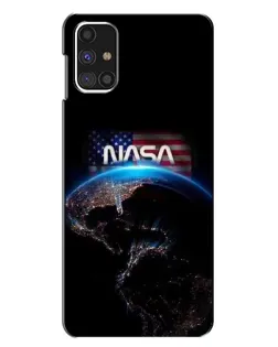 Чехол для Samsung Galaxy M31s с картинкой «Земля из космоса NASA» Чехол для Samsung Galaxy M31s с картинкой «Земля из космоса NASA»