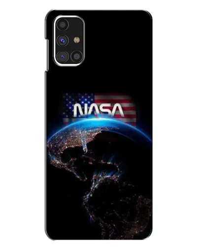 Чехол для Samsung Galaxy M31s с картинкой «Земля из космоса NASA»