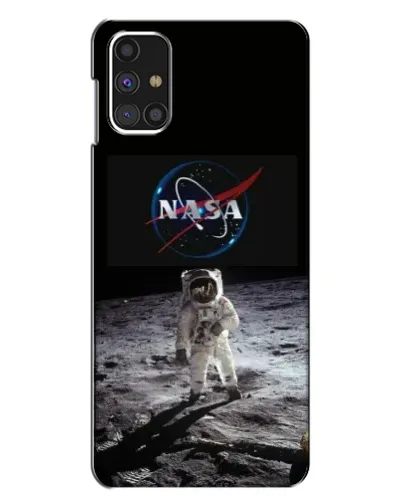 Чехол для Samsung Galaxy M31s с картинкой «Астронавт на Луне»
