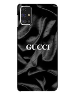 Чехол для Samsung Galaxy M31s с картинкой «Gucci — шелковые волны» Чехол для Samsung Galaxy M31s с картинкой «Gucci — шелковые волны»