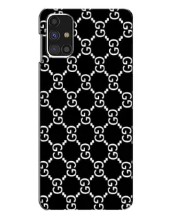 Чехол для Samsung Galaxy M31s с картинкой «Gucci — сетчатый паттерн» Чехол для Samsung Galaxy M31s с картинкой «Gucci — сетчатый паттерн»