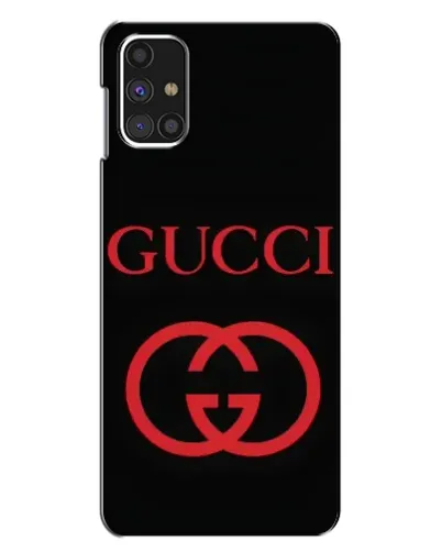Чехол для Samsung Galaxy M31s с картинкой «Gucci — красный логотип» Чехол для Samsung Galaxy M31s с картинкой «Gucci — красный логотип»