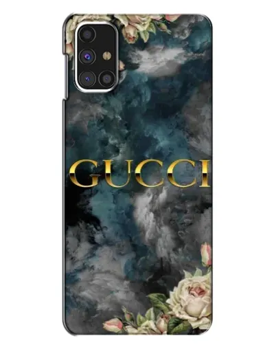 Чехол для Samsung Galaxy M31s с картинкой «Абстрактные цветы Gucci» Чехол для Samsung Galaxy M31s с картинкой «Абстрактные цветы Gucci»