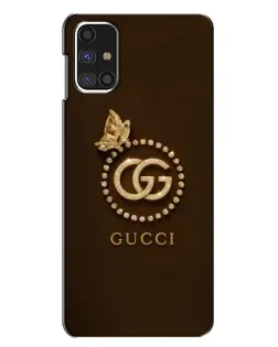 Чехол для Samsung Galaxy M31s с картинкой «Gucci — золотая бабочка» Чехол для Samsung Galaxy M31s с картинкой «Gucci — золотая бабочка»