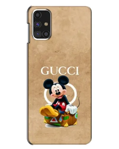 Чехол для Samsung Galaxy M31s с картинкой «Микки Маус Gucci — крафт» Чехол для Samsung Galaxy M31s с картинкой «Микки Маус Gucci — крафт»