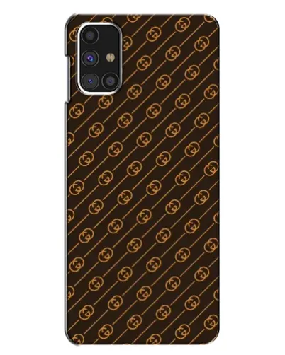 Чехол для Samsung Galaxy M31s с картинкой «Gucci — золотые диагонали» Чехол для Samsung Galaxy M31s с картинкой «Gucci — золотые диагонали»