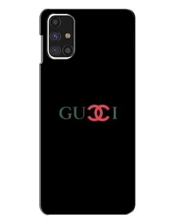 Чехол для Samsung Galaxy M31s с картинкой «Gucci — красный градиент» Чехол для Samsung Galaxy M31s с картинкой «Gucci — красный градиент»