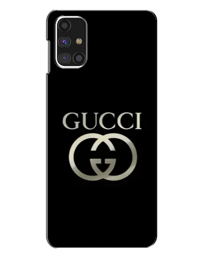 Чехол для Samsung Galaxy M31s с картинкой «Gucci — золото на черном» Чехол для Samsung Galaxy M31s с картинкой «Gucci — золото на черном»