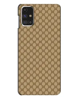 Чехол для Samsung Galaxy M31s с картинкой «Gucci — классический беж» Чехол для Samsung Galaxy M31s с картинкой «Gucci — классический беж»