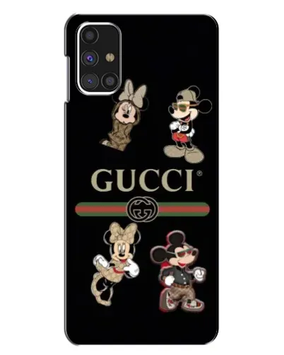Чехол для Samsung Galaxy M31s с картинкой «Gucci — герои Disney и монограмма» Чехол для Samsung Galaxy M31s с картинкой «Gucci — герои Disney и монограмма»