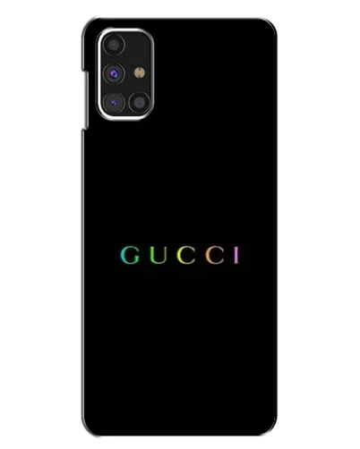 Чехол для Samsung Galaxy M31s с картинкой «Gucci — неоновый минимализм» Чехол для Samsung Galaxy M31s с картинкой «Gucci — неоновый минимализм»