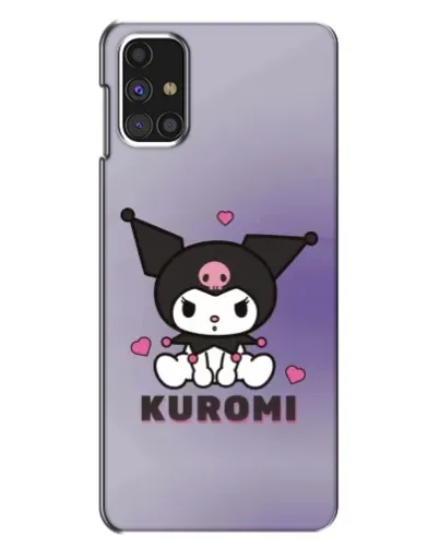 Чехол для Samsung Galaxy M31s с картинкой «Kuromi — фиолетовый арт»