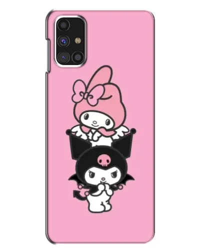 Чехол для Samsung Galaxy M31s с картинкой «My Melody и Kuromi»