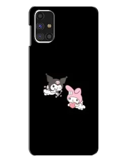 Чехол для Samsung Galaxy M31s с картинкой «My Melody и Kuromi»