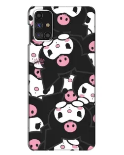 Чехол для Samsung Galaxy M31s с картинкой «Паттерн голов Куроми»