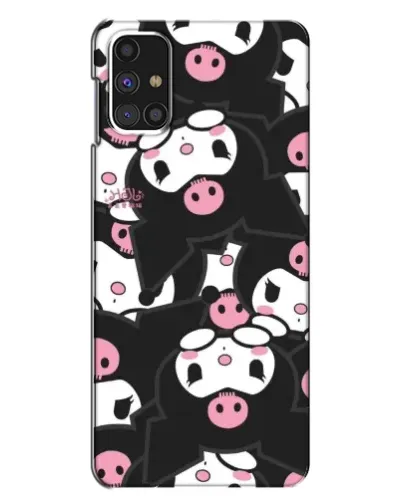 Чехол для Samsung Galaxy M31s с картинкой «Паттерн голов Куроми»