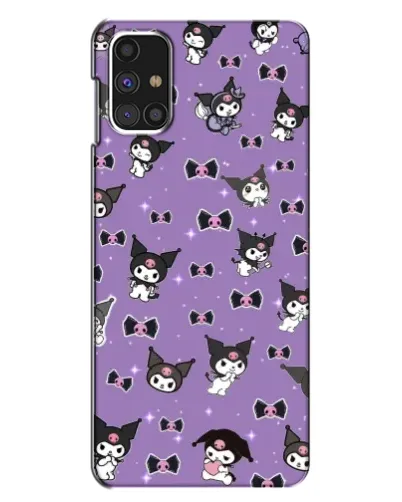 Чехол для Samsung Galaxy M31s с картинкой «Kuromi — паттерн»