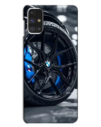 Чехол для Samsung Galaxy M31s с картинкой «Колесо BMW вблизи» Чехол для Samsung Galaxy M31s с картинкой «Колесо BMW вблизи»