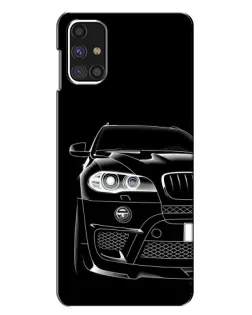 Чехол для Samsung Galaxy M31s с картинкой «Темный силуэт BMW» Чехол для Samsung Galaxy M31s с картинкой «Темный силуэт BMW»