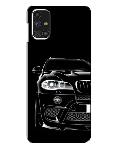 Чехол для Samsung Galaxy M31s с картинкой «Темный силуэт BMW» Чехол для Samsung Galaxy M31s с картинкой «Темный силуэт BMW»