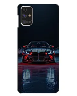 Чехол для Samsung Galaxy M31s с картинкой «BMW на мокрой дороге» Чехол для Samsung Galaxy M31s с картинкой «BMW на мокрой дороге»