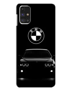 Чехол для Samsung Galaxy M31s с картинкой «BMW — взгляд из темноты» Чехол для Samsung Galaxy M31s с картинкой «BMW — взгляд из темноты»
